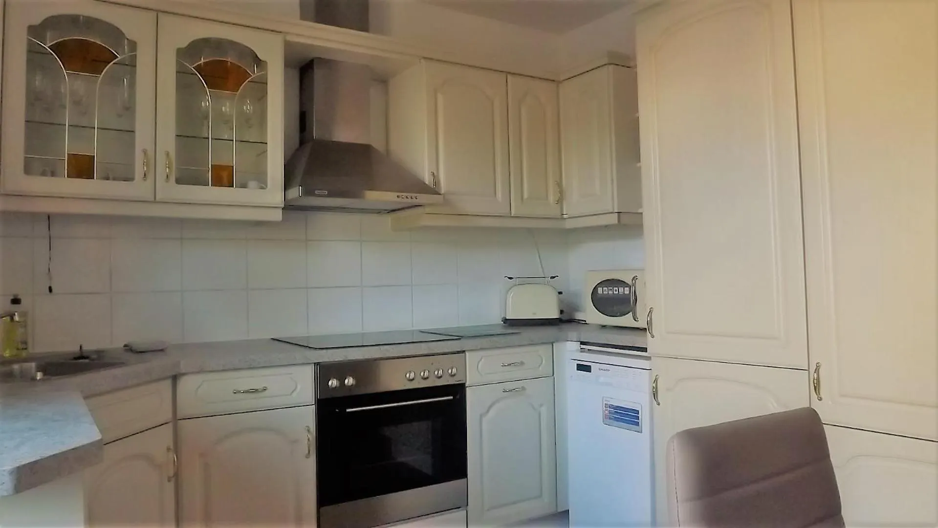 Apartmán Town-Villa, Apartment, Living Room With Big Sofa Bed , 2 Bedroom, 1Kitchen, 1Bathroom, 1 Office, 1 Garden Berlín Německo